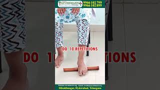 Plantar Fascia Release Physiotherapy at Ayushmann Clinic Hyderabad [upl. by Antony]