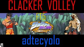 JJBA Heritage for the Future  CLACKERVOLLEY Young JosephHol Horse v adtecyolo Shadow Dio FT5 [upl. by Hawken]