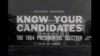 Reel America quotKnow Your Candidatesquot  1964 Universal News [upl. by Ive287]