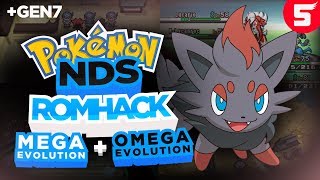 Completed Pokemon NDS Rom Hack With Mega Evolution Omega Evolution amp Gen 7 2021 [upl. by Isdnil]