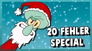 20 Fehler in Spongebob Schwammkopf Weihnachts Special [upl. by Flan522]