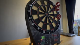 Lidl Crivit Electronic Dartboard Unboxing [upl. by Eehtomit854]