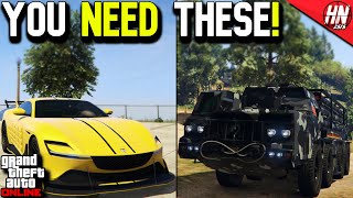 Top 10 Vehicles Everyone Should Own In GTA Online [upl. by Burkhardt]