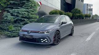 GOLF GTI 245PS COLOR NARDO GREY EXTERIOR and INSIDE [upl. by Llorrac]