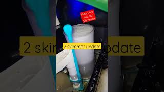 protein skimmer battle aquavitro division skimmer sca aquariums 110 gallon update indocoralg [upl. by Nigem608]