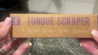 BASIC CONCEPTS Tongue Scraper For Adults I Product Review [upl. by Burnight762]