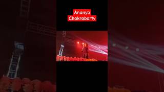 Ananya Chakraborty live show song reels shorts [upl. by Leonteen734]