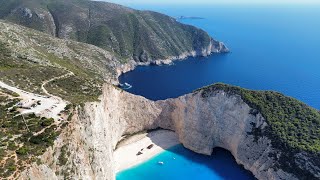 Zakynthos Greece — the most beautiful island in Mediterranean QHD 60 fps [upl. by Alahsal]