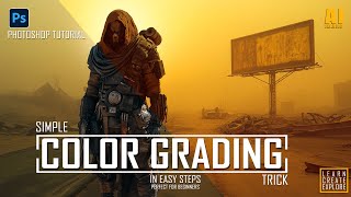 Color Grading in Photoshop Tutorial [upl. by Drofyar]