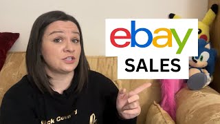 June eBay Sales  Part Time UK eBay Reseller [upl. by Vernier627]