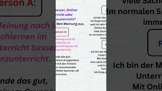 Thema Sprachlernen b1prufung  mündlicheprüfung  alltagsdeutsch  germangrammar [upl. by Crowns484]