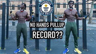 Can I do MORE Most Real NO HANDS Pullups Than Brandon William LETS FIND OUT [upl. by Ainirtak724]