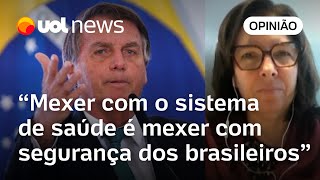 Bolsonaro indiciado Caso é grave porque afeta credibilidade de sistema do SUS diz Bergamo [upl. by Nallaf637]