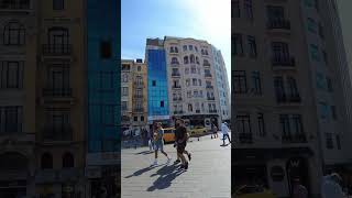 Taksim Beyoğlu İstanbul keşfet travel istanbul taksim walkingtour istanbulturkey turkey [upl. by Berman290]