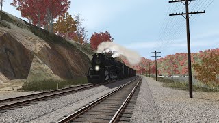 Trainz 2019 CampO 614 Running through the Alleghenies [upl. by Leonelle]