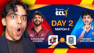 Abhishek Malhan vs Munawar Faruqui  Bangalore Bashers vs Mumbai Disruptors   ECL MATCH 4 [upl. by Aara]