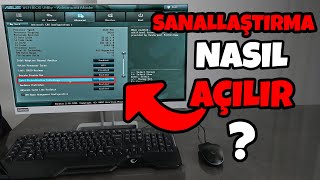 Sanallaştırma Etkinleştirme  Virtualization Technology Etkinleştirme  İşlemci Sanallaştırma Açma [upl. by Publea]