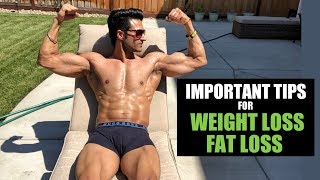 Important Tips for FAT LOSS  WEIGHT LOSS by Guru Mann with PDF [upl. by Noirda]