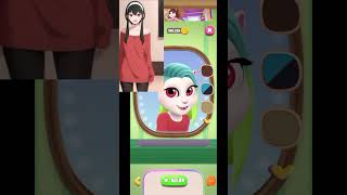 Yor Makeover By Talking Angela 2 Craft Fair ytshirts viral makeovers trending [upl. by Atnoled]