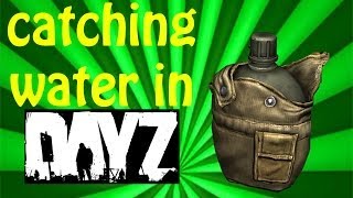 Dayz tip  4  how to fill your canteen with rain [upl. by Uis]