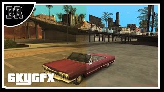 GTA SAN  Como instalar o Mod SkyGfx v30a [upl. by Nnylyram849]