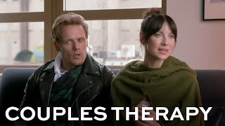 OUTLANDERs Sam Heughan amp Caitriona Balfe go through Couples Therapy [upl. by Efioa]