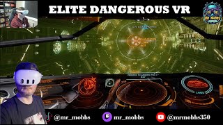 Elite Dangerous  Amazing Space Exploration in VR  Meta Quest 3  PCVR [upl. by Orecul]