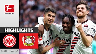 Leverkusen Dont Stop  Eintracht Frankfurt  Bayer 04 Leverkusen 15  MD 32 – Bundesliga 202324 [upl. by Nosnar]