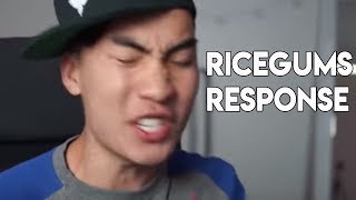 Ricegums Response To Jake Paul Content Cop [upl. by Enreval981]