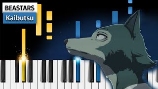 Kaibutsu  BEASTARS Season 2 OP  YOASOBI  Piano Tutorial [upl. by Carmine]