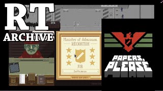 RTGame Streams Papers Please [upl. by Schear593]