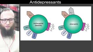 07 27  Mirtazapine and Mianserin Alpha2 antagonist actions [upl. by Henricks]