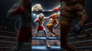 White Lion VS yellow Lion cat catlover kitten revenge marvel lion shorts [upl. by Cozmo628]