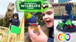 Wingham Wildlife Park Great Fun Day Out  Spring 2024 [upl. by Nitneuq]