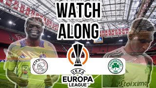 Ajax 01 1312 Panathinaikos Live  Europa League  Watch Along [upl. by Asirak]