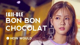 How would GiDLE sing BON BON CHOCOLAT  EVERGLOW   Line Distribution [upl. by Astor]