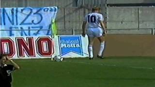 Robert Prosinecki vs Italy EURO 1990 U21 Semifinal 2nd Leg [upl. by Kalie]