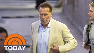 Schwarzenegger detained in Germany airport over luxury watch [upl. by Quarta]