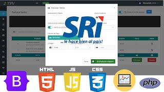 FACTURACIÓN ELECTRONICA SRI ECUADOR  SISTEMA DE VENTAS  PHP MYSQL [upl. by Hanoj]