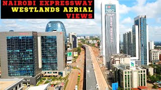 Nairobi Expressway Aerial Views  Westlands [upl. by Sikorski492]