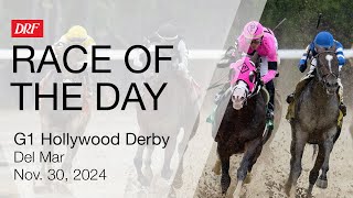 DRF Saturday Race of the Day  Grade 1 Hollywood Derby  November 30 2024 [upl. by Eimrej]