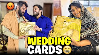 Wedding Cards Distributed Successfully💕Dogar naraz ho gya😁 [upl. by Sethrida463]