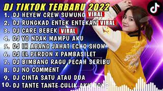 DJ TIKTOK TERBARU 2022  DJ SUWUNG X DJ RUNGKAD ENTEK ENTEKAN   DJ FUL BAS REMIX TERBARU [upl. by Hasila]