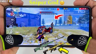 Poco x6 pro 5g free fire full map gameplay double sniper 2 finger handcam [upl. by Leinadnhoj]