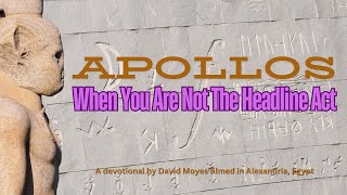 Apollos  When You Are Not The Headline Act [upl. by Nachison]