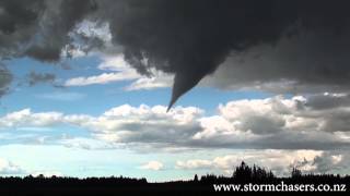 BEAUTIFUL tornado in New Zealand January 3 2013 [upl. by Gobert770]