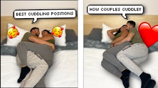 TOP 10 COUPLE CUDDLE POSITIONS  CUTE REACTION [upl. by Aipmylo861]