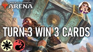 THE BIG BONK TURN 3 OTK  Boros  MTG Arena Explorer [upl. by Atteragram]