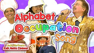 Alphabet Occupation Song  Jack Hartmann [upl. by Kaylyn]