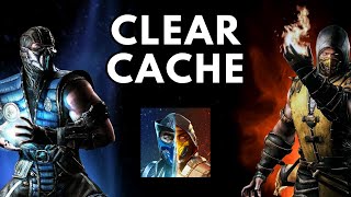 How to Clear Mortal Kombat Cache 2024 [upl. by Enninaej]